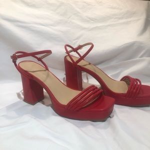 Platform Red High Heel